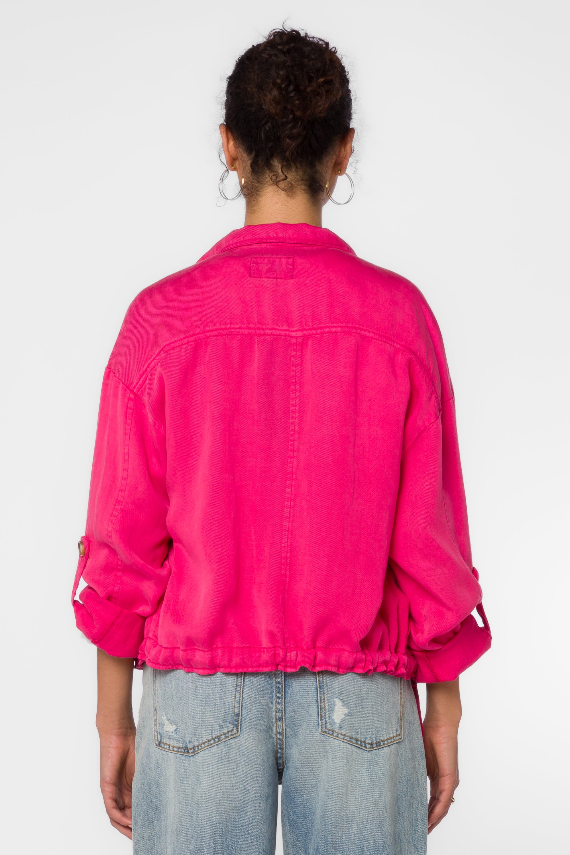 Rogue Pink Berry Jacket - Jackets & Outerwear - Velvet Heart Clothing