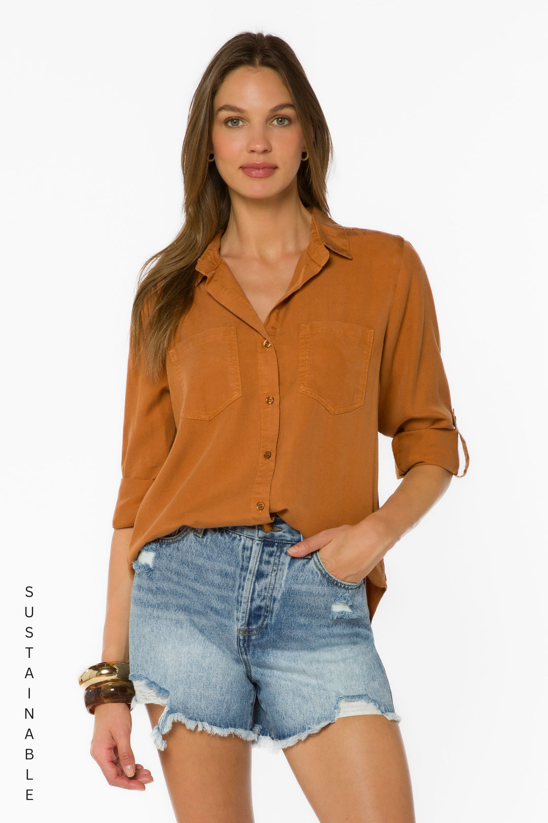 Sirena Cocoa Shirt