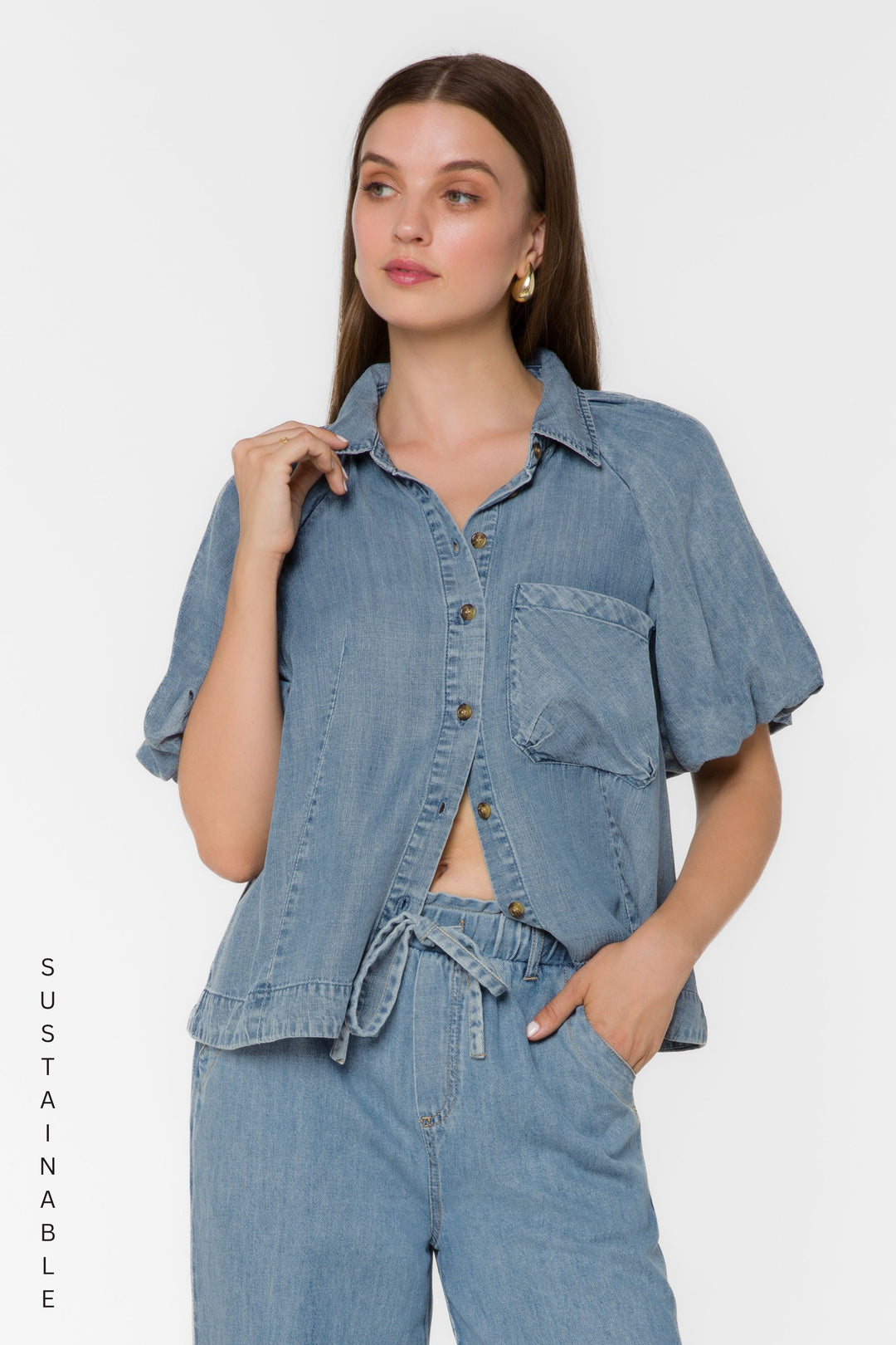 Stephanie Malibu Blouse - Tops - Velvet Heart Clothing