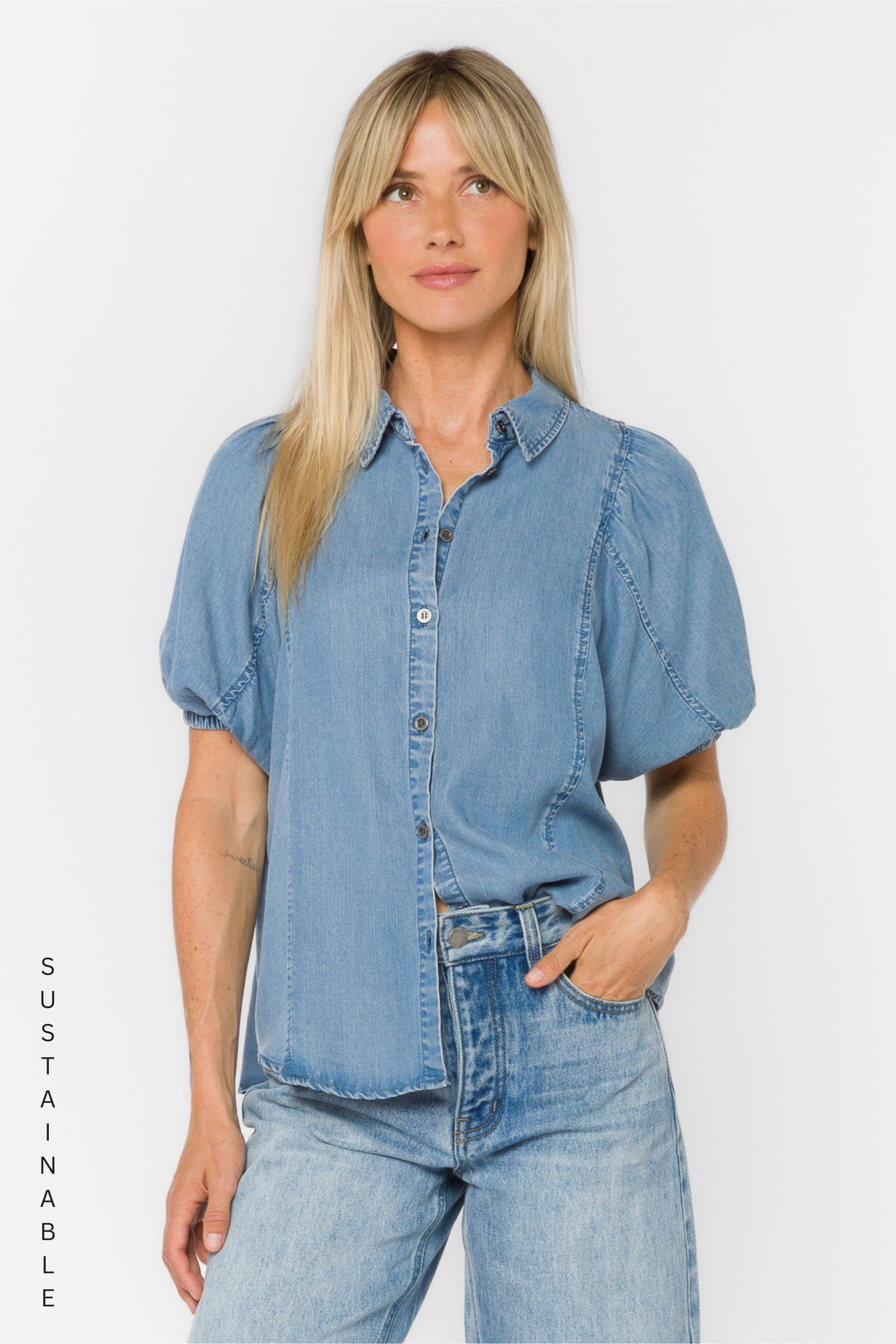 Jillian Mill Valley Blouse - Tops - Velvet Heart Clothing