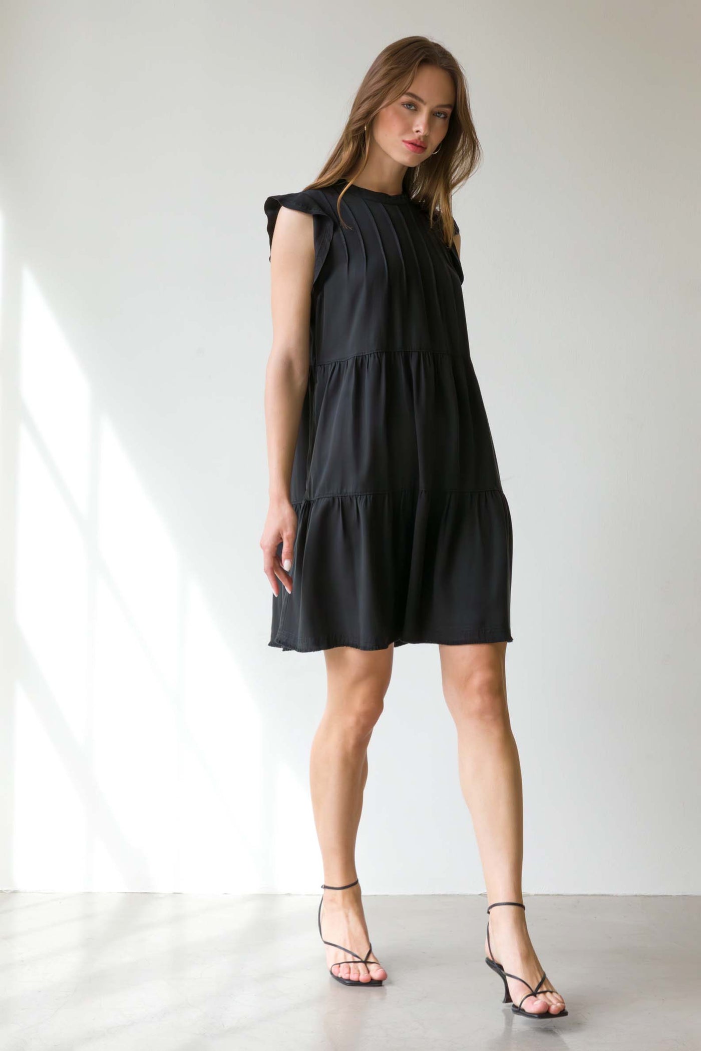 Shelly Black Dress - Dresses - Velvet Heart Clothing