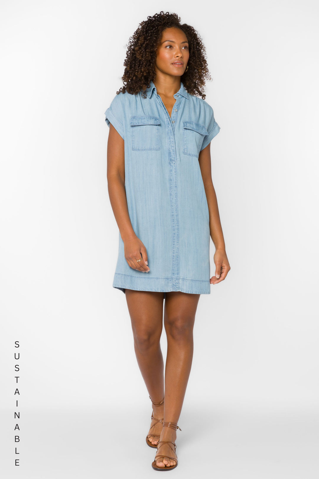 Starla Classic Indigo Dress - Dresses - Velvet Heart Clothing