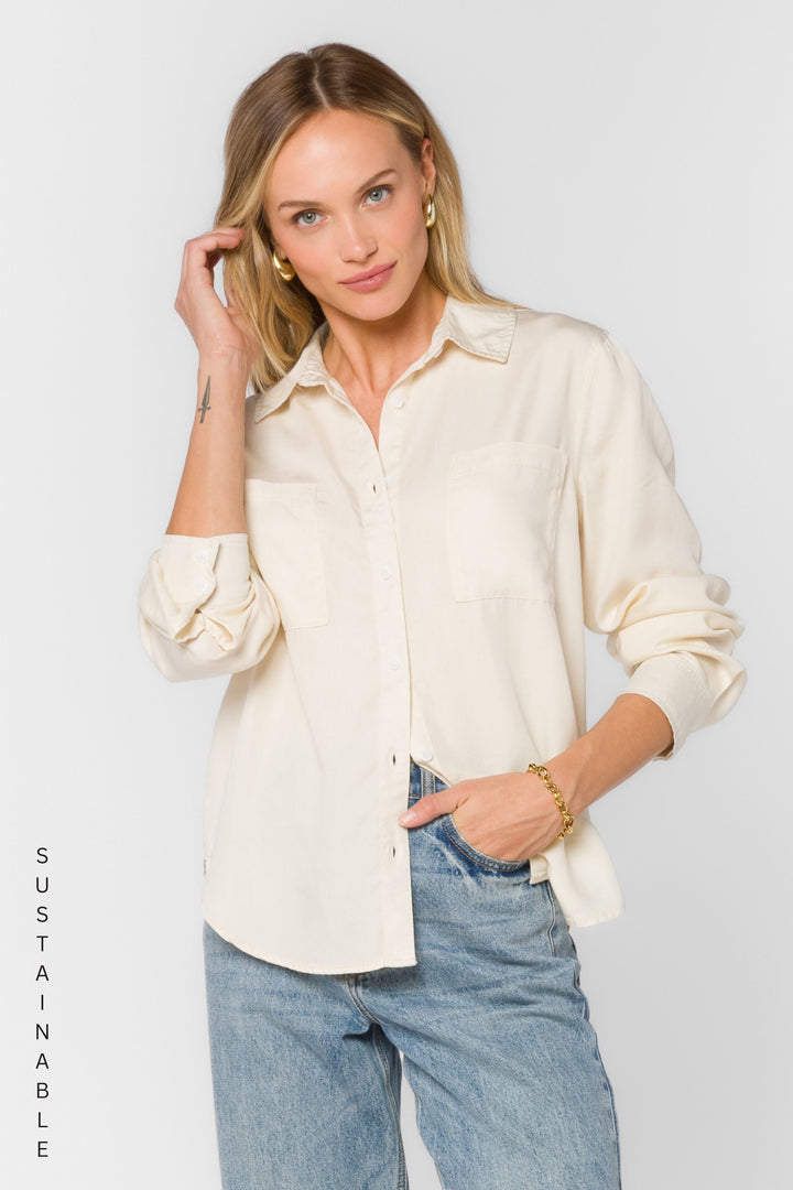 James Fiberglass Shirt - Tops - Velvet Heart Clothing