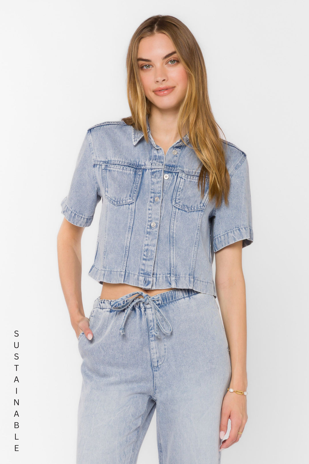 Twinkle Arctic Ice Shirt - Tops - Velvet Heart Clothing