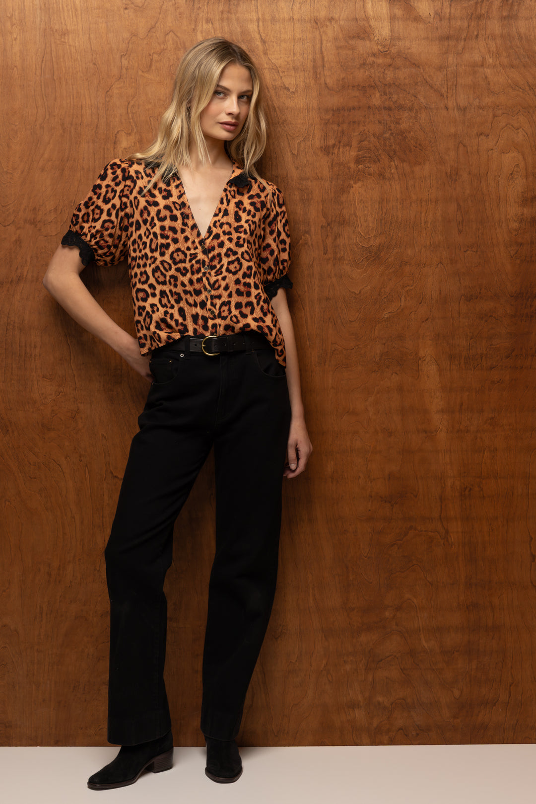 Braelynn Leopard Top - Tops - Velvet Heart Clothing