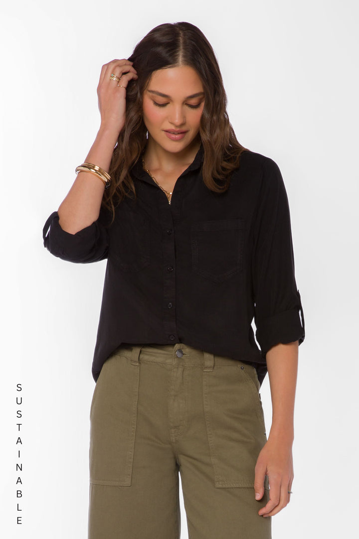 Sirena Black Shirt