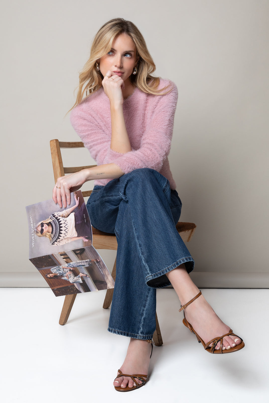 Harmony Mauve Sweater