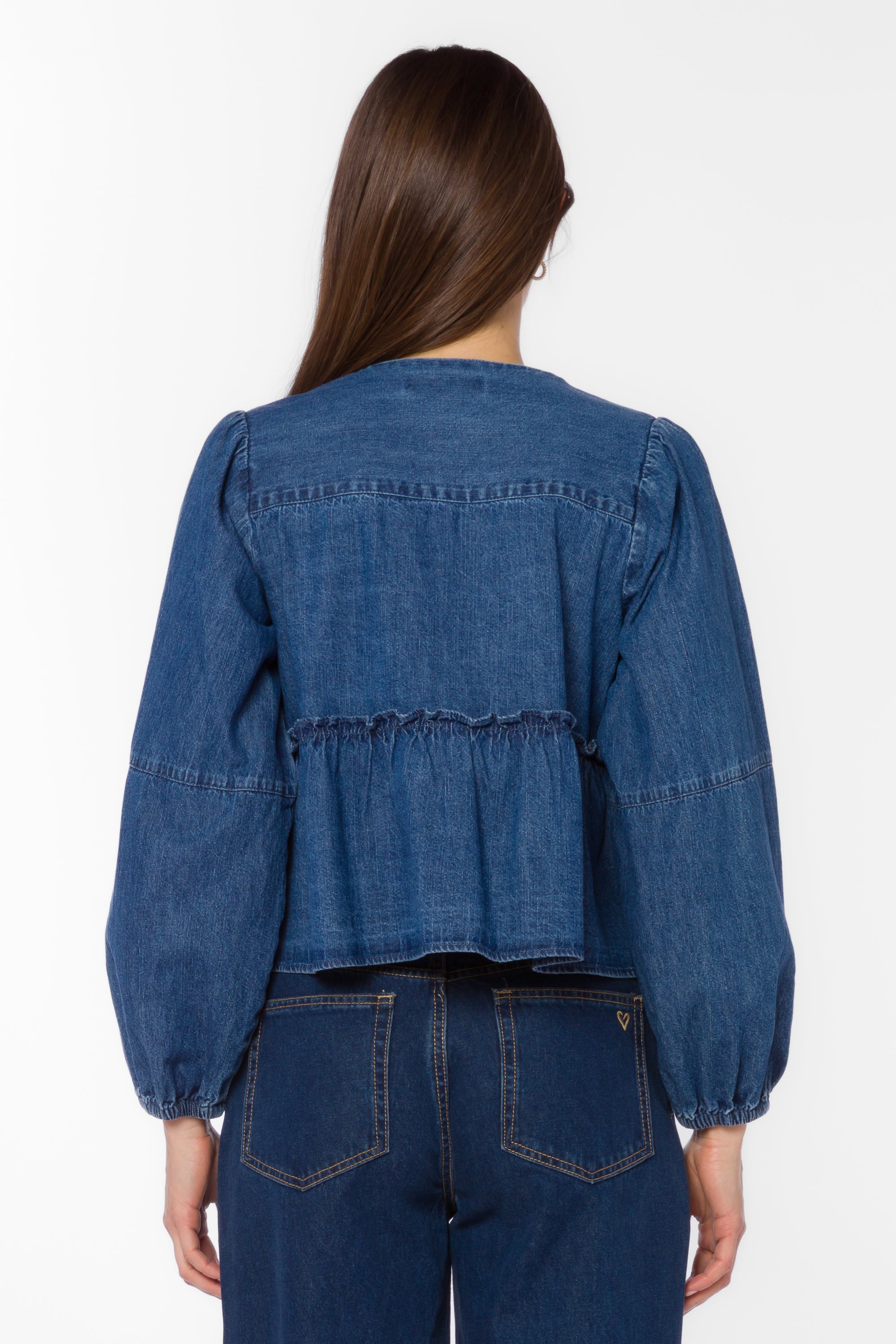 Abbie Blue Top – Velvet Heart Clothing