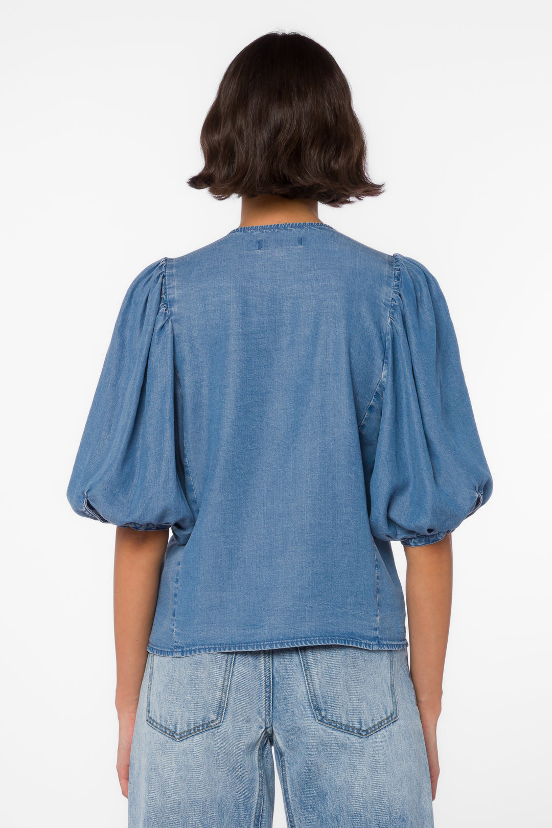 Abina Vintage Havana Blouse - Tops - Velvet Heart Clothing