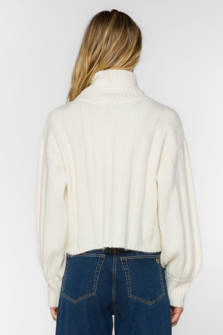 Abrial White Sweater - Sweaters - Velvet Heart Clothing