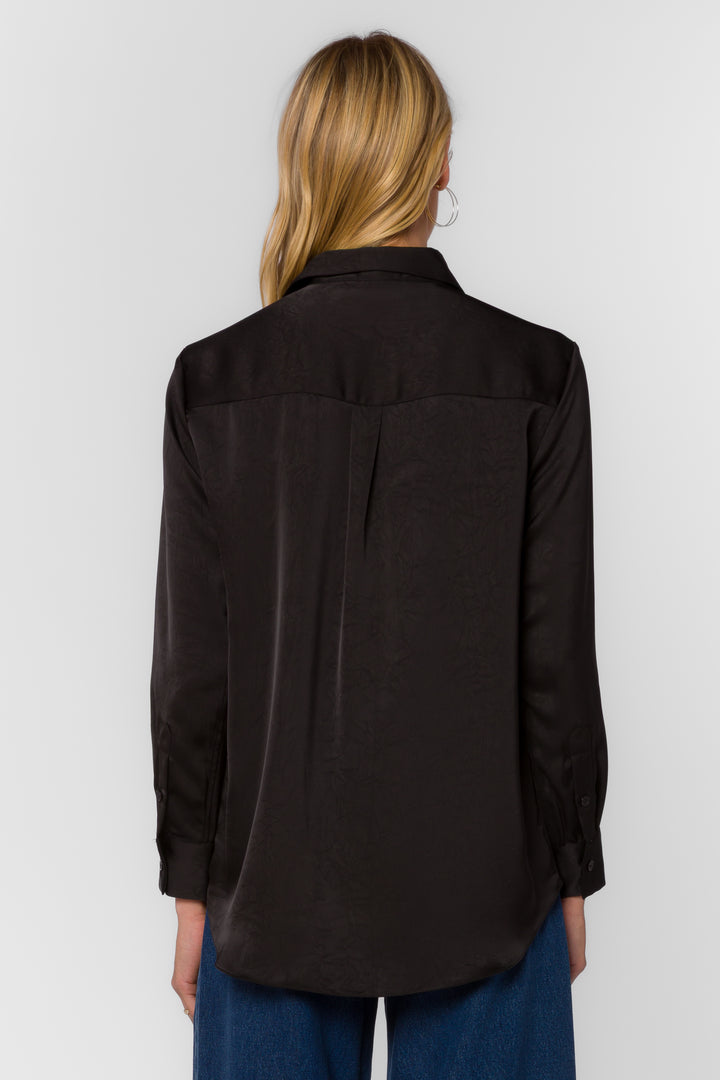 Adelynn Black Shirt - Tops - Velvet Heart Clothing