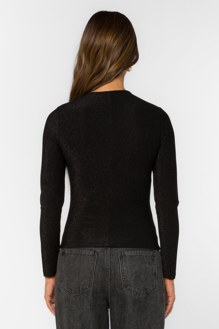 Alaia Black Top - Tops - Velvet Heart Clothing