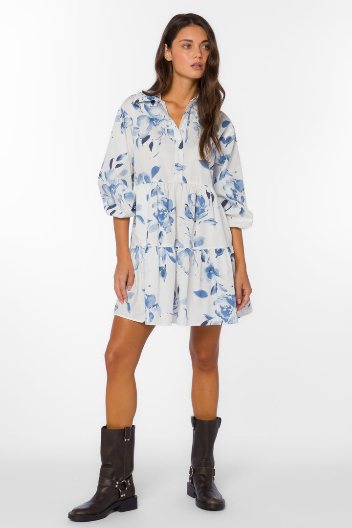 Alana Waterflower Dress - Dresses - Velvet Heart Clothing