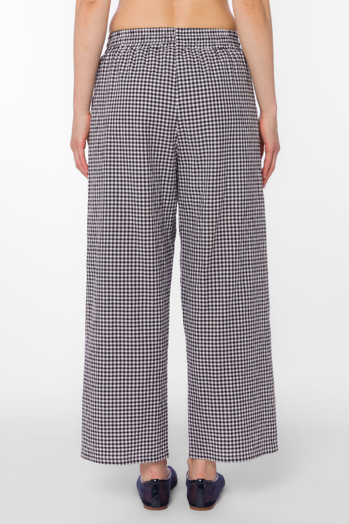 Allie Black Gingham Pants - Bottoms - Velvet Heart Clothing