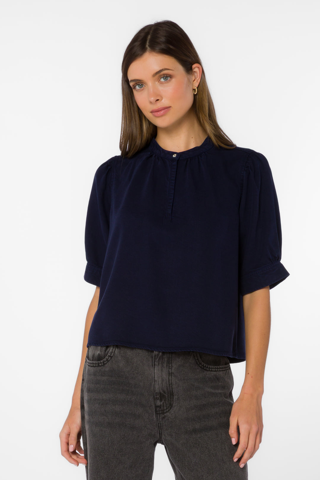 Almafi Dark Blue Top