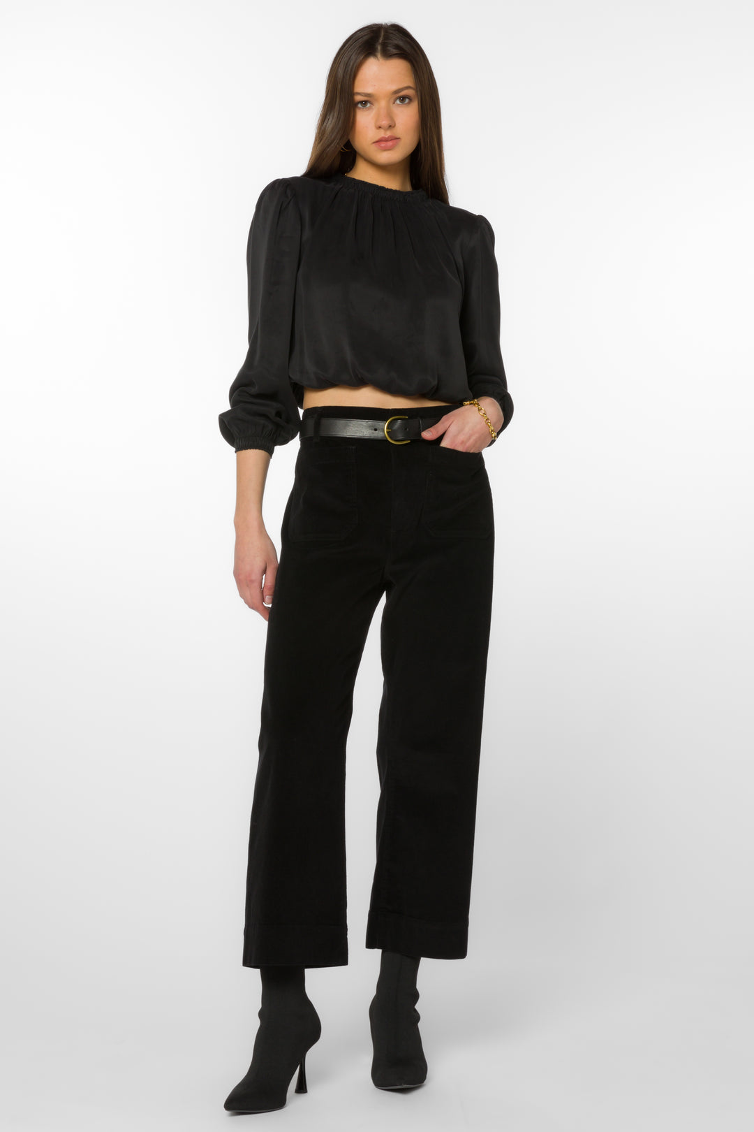 Alyx Black Pants - Pants - Velvet Heart Clothing
