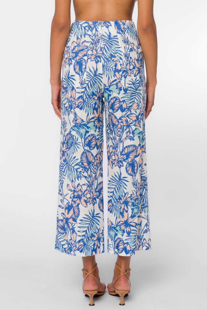 Alyx Blue Tropicana Pants - Pants - Velvet Heart Clothing