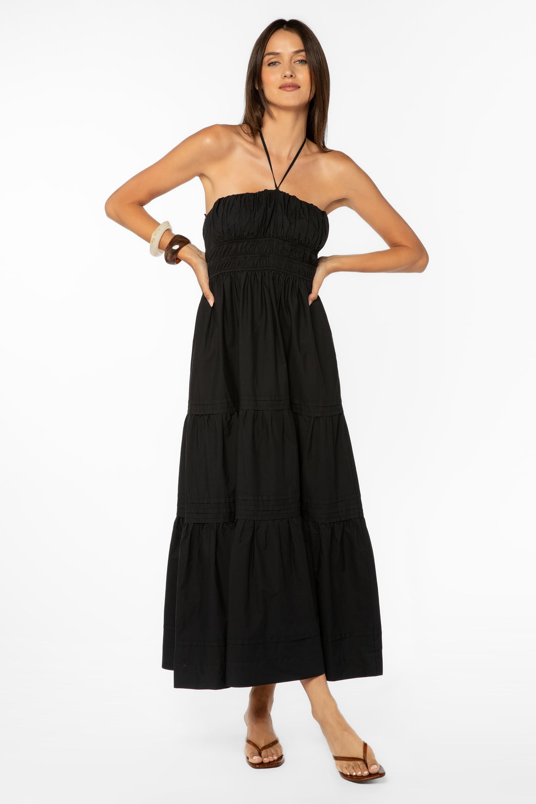 Amadea Black Dress - Dresses - Velvet Heart Clothing