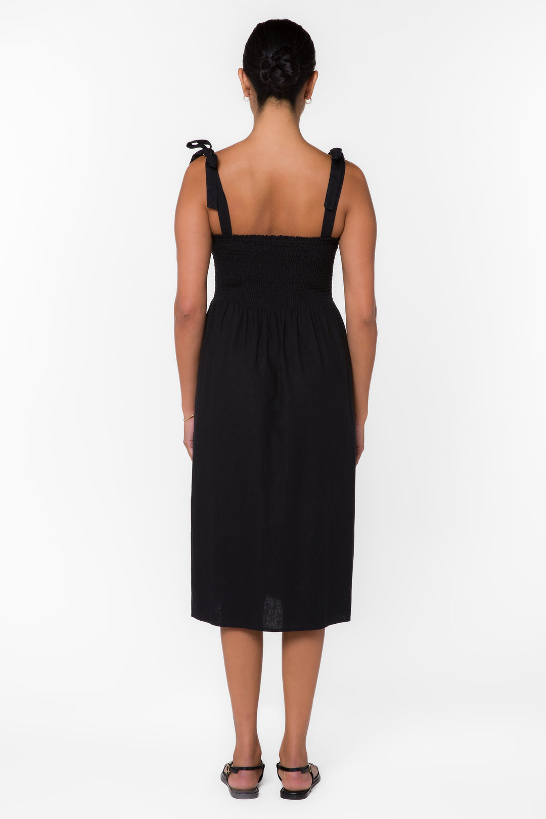Amia Black Dress