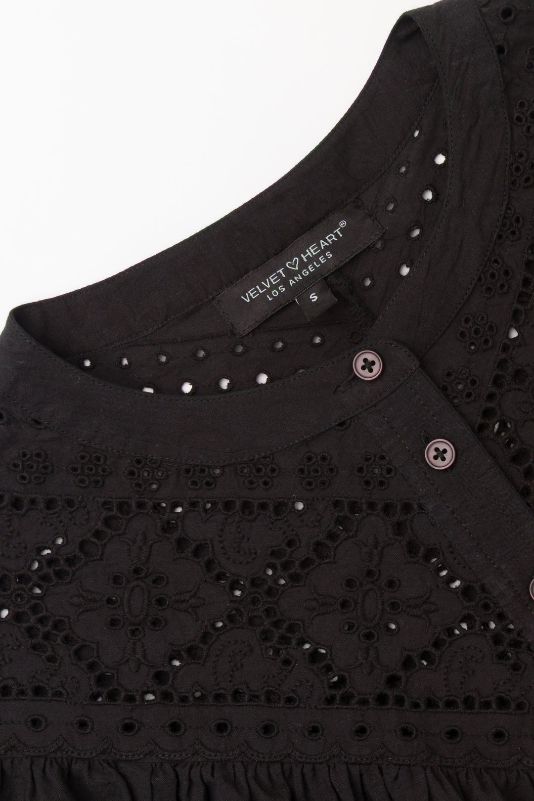 Annika Black Top