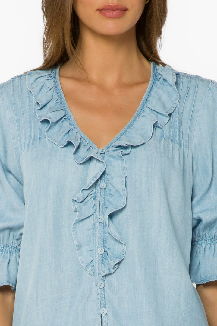 Anthea Catalina Sky Blouse