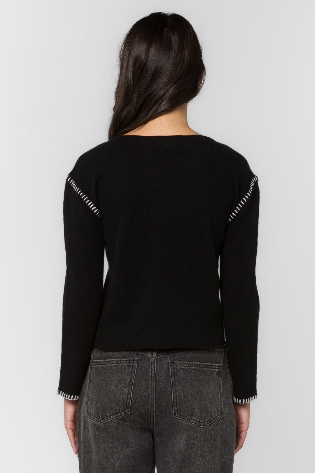 Arbor Black Sweater - Sweaters - Velvet Heart Clothing