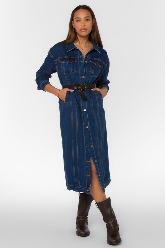 animal print club dress Mid Plus Size Leopard Made to Order Denim Long Sleeve Shirt round neck prom dresses Size:FR 50