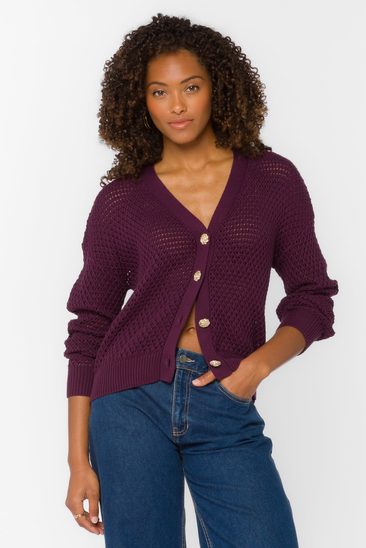 Aris Malbec Cardigan – Velvet Heart Clothing