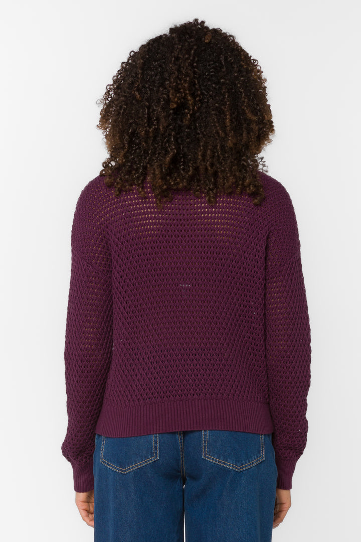 Aris Malbec Cardigan - Sweaters - Velvet Heart Clothing
