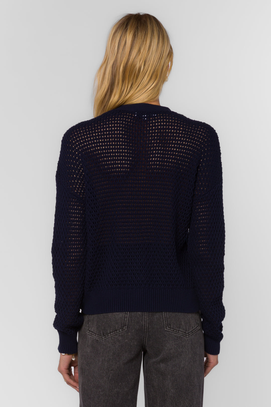 Aris Patriot Blue Cardigan - Sweaters - Velvet Heart Clothing