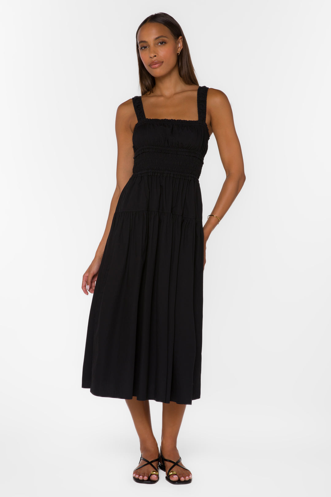 Armine Black Dress - Dresses - Velvet Heart Clothing
