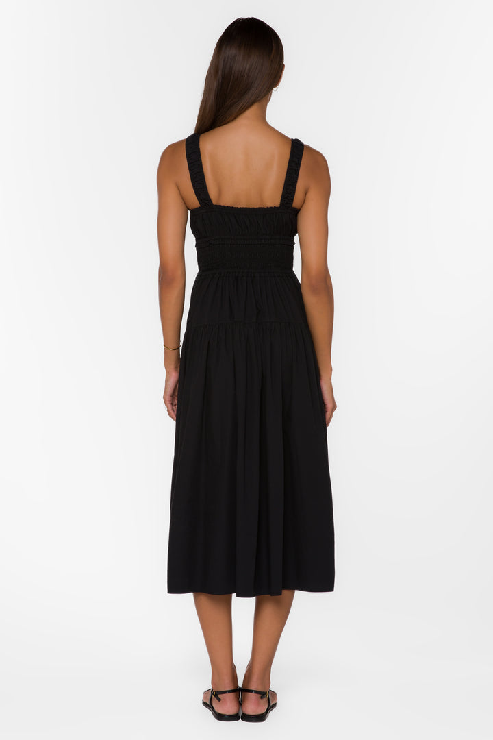 Armine Black Dress - Dresses - Velvet Heart Clothing