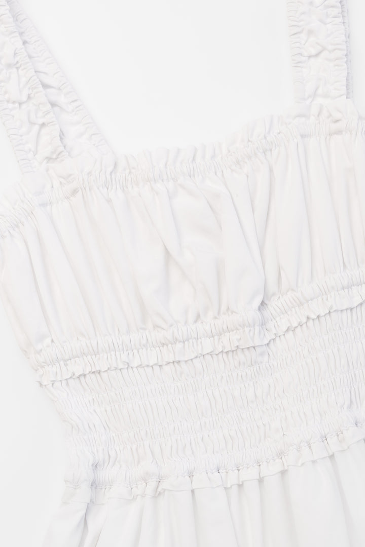Armine Optic White Dress