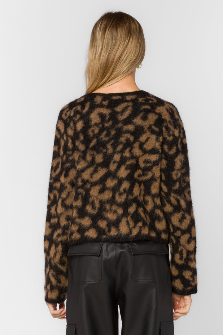 Banksy Cheetah Cardigan - Sweaters - Velvet Heart Clothing