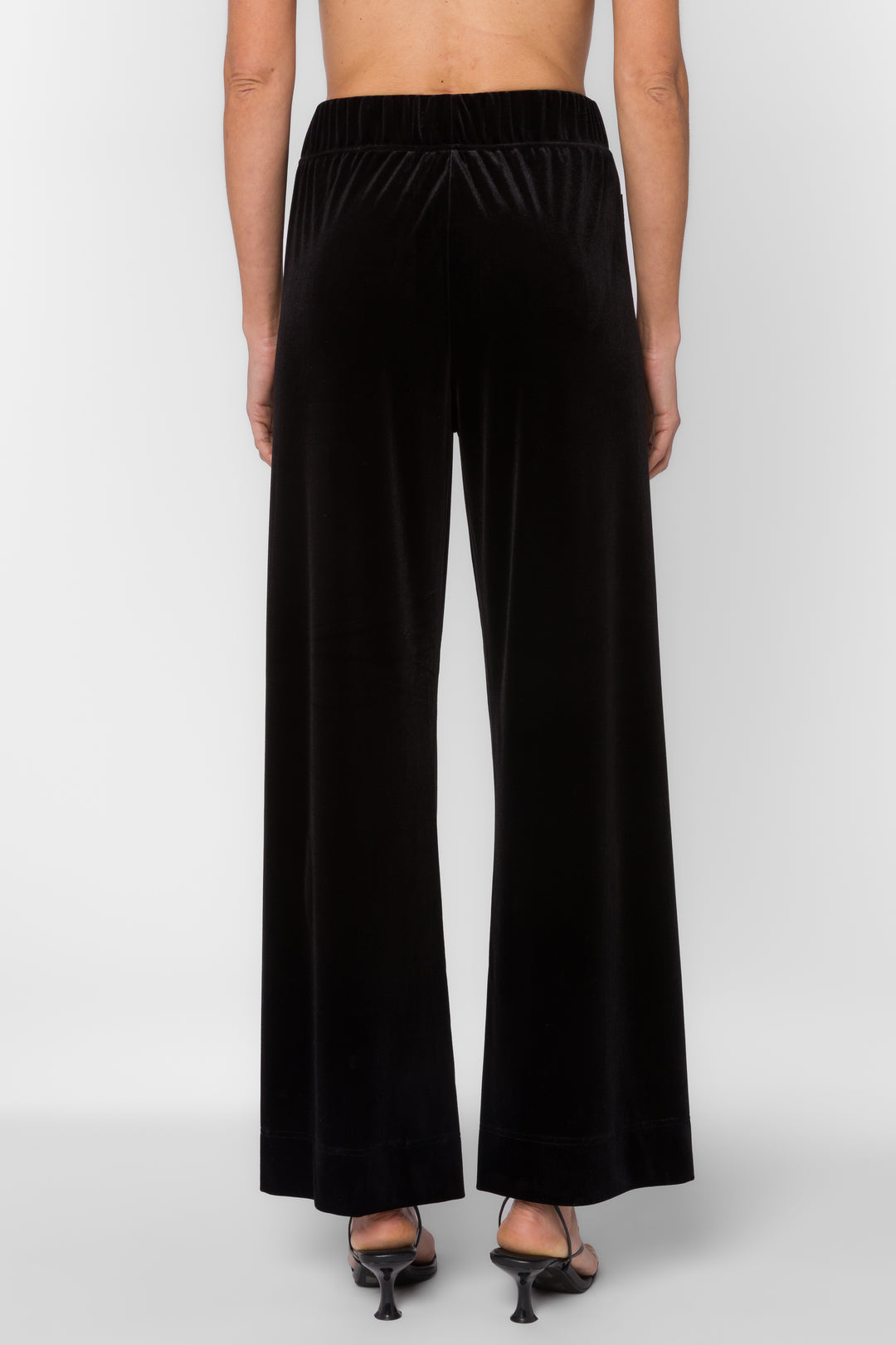 Bates Pure Black Pants - Bottoms - Velvet Heart Clothing