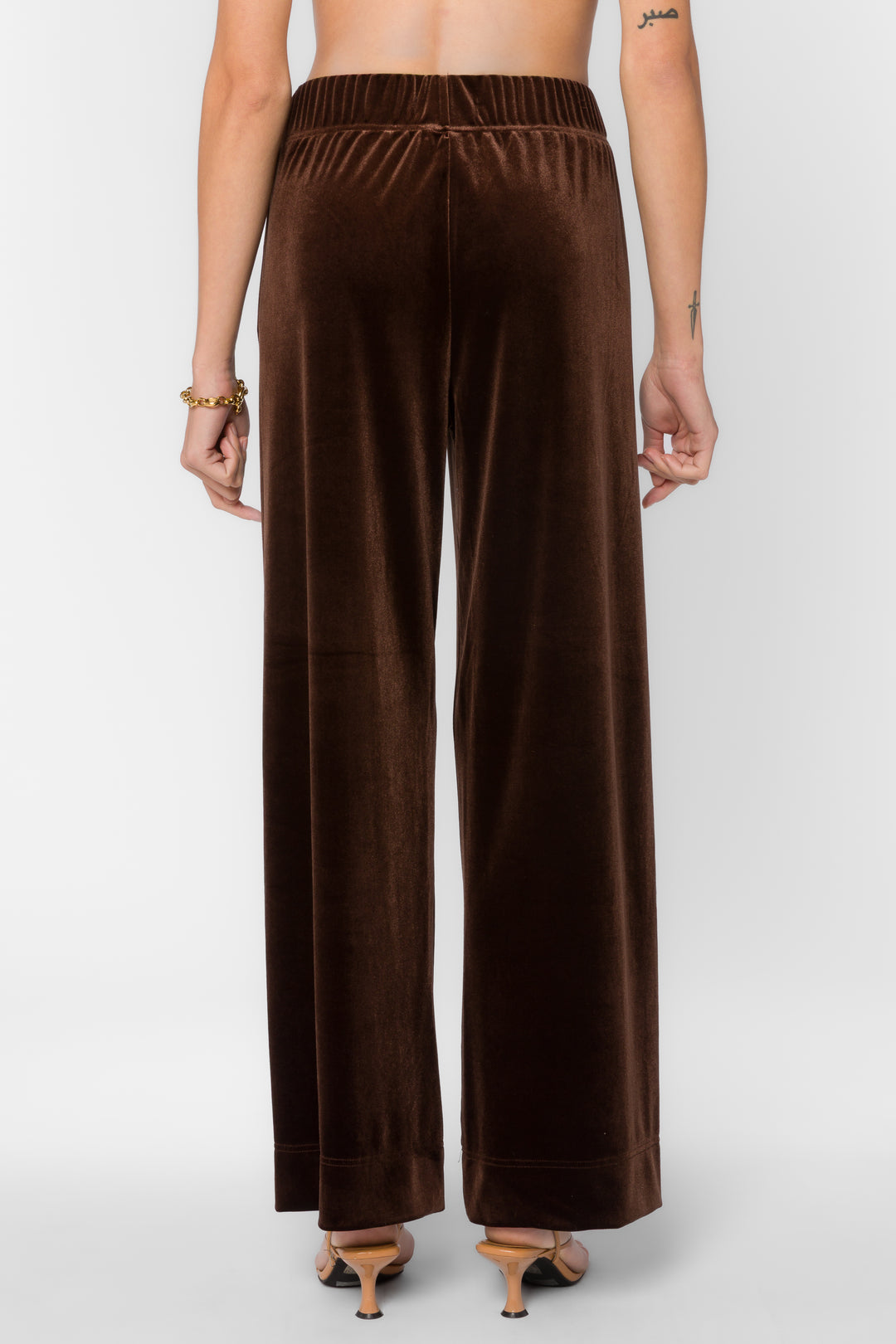 Bates Velvet Brown Pants - Bottoms - Velvet Heart Clothing