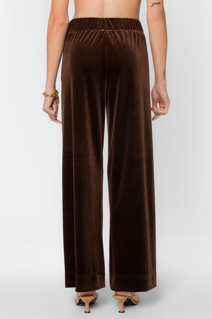 Bates Velvet Brown Pants - Bottoms - Velvet Heart Clothing