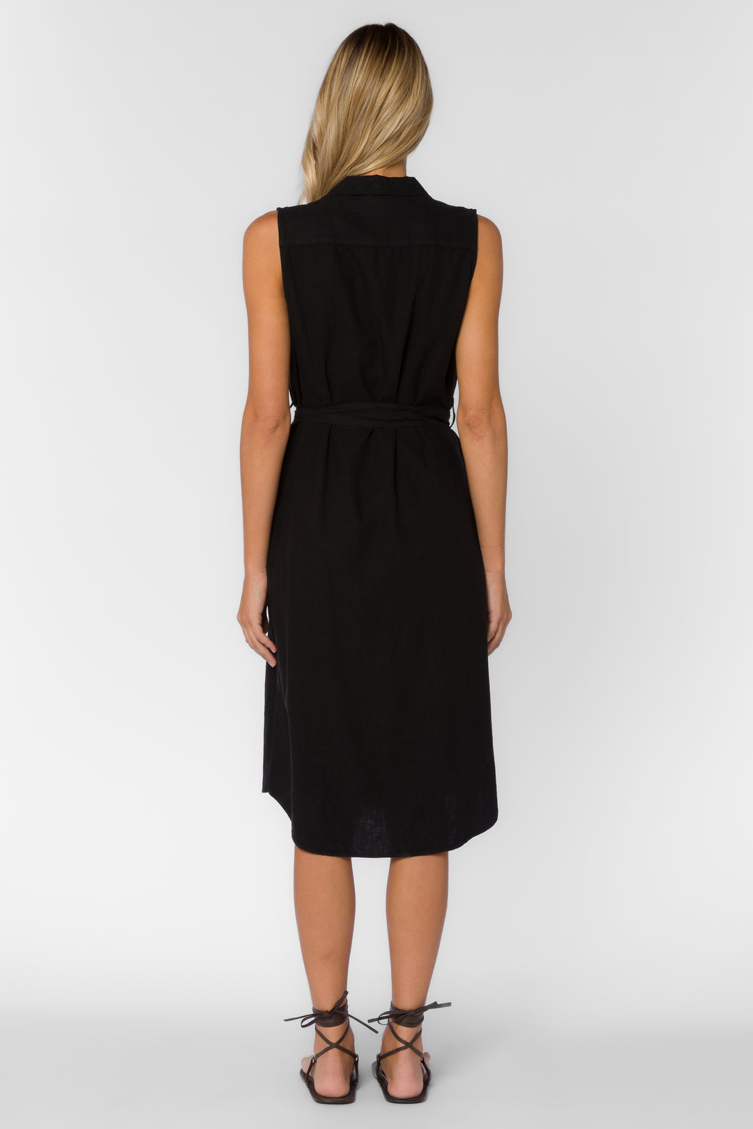 Batina Black Dress - Dresses - Velvet Heart Clothing