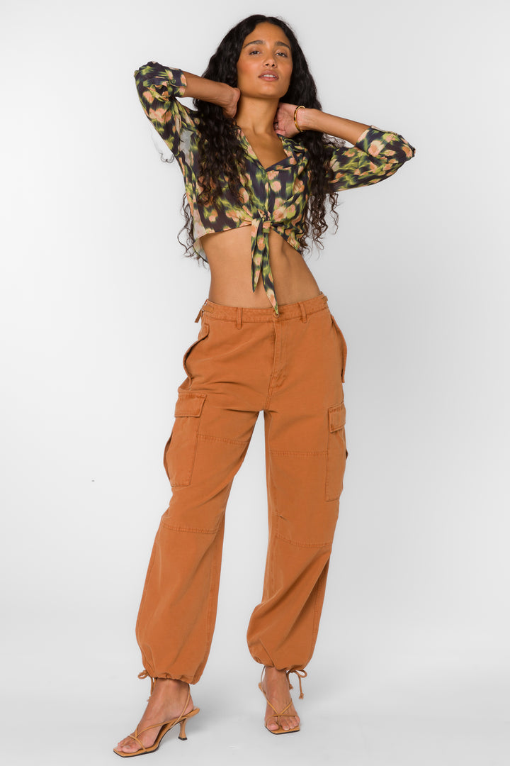 Baylor Root Beer Pants - Bottoms - Velvet Heart Clothing