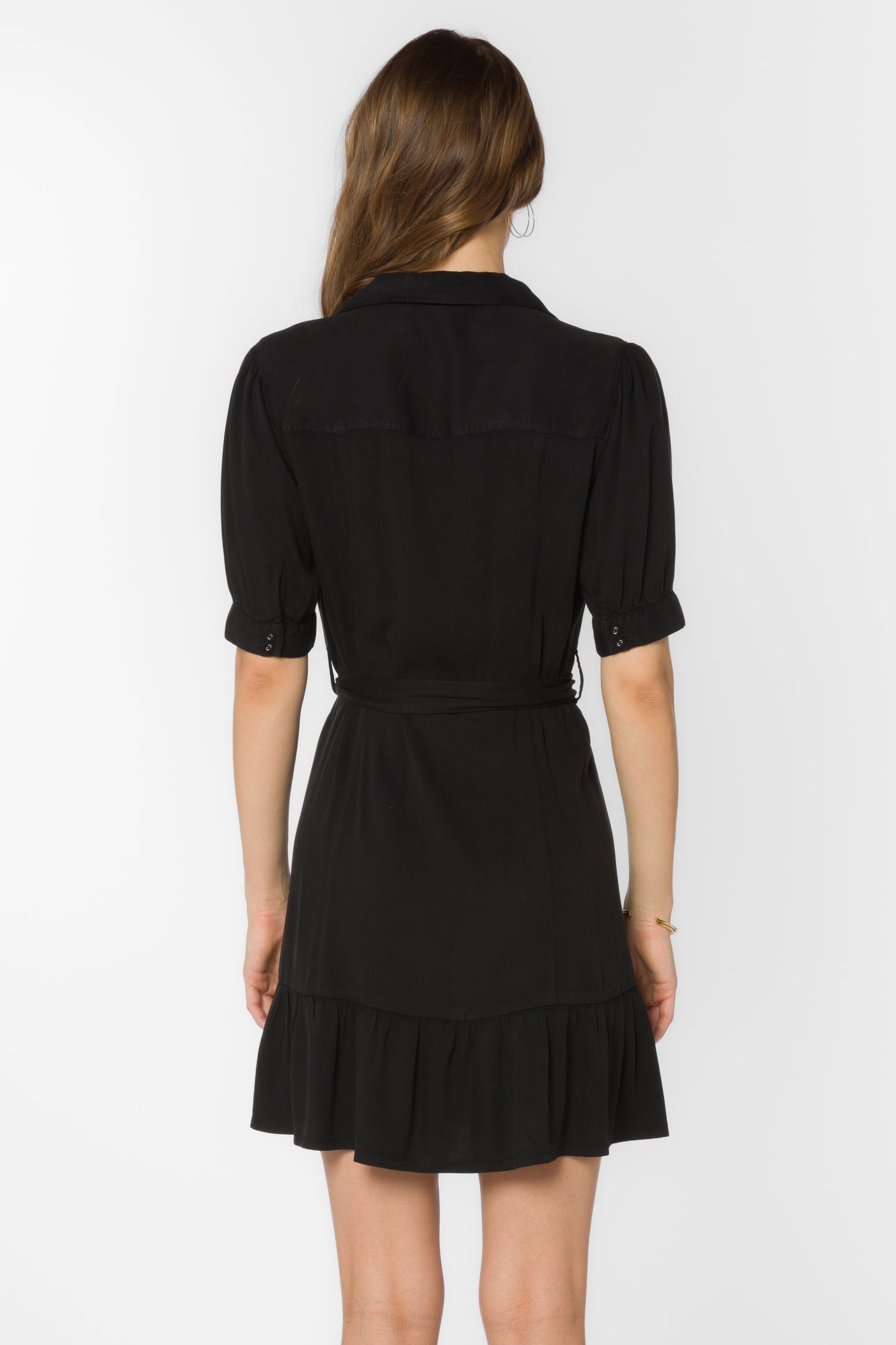 Belva Black Dress - Dresses - Velvet Heart Clothing