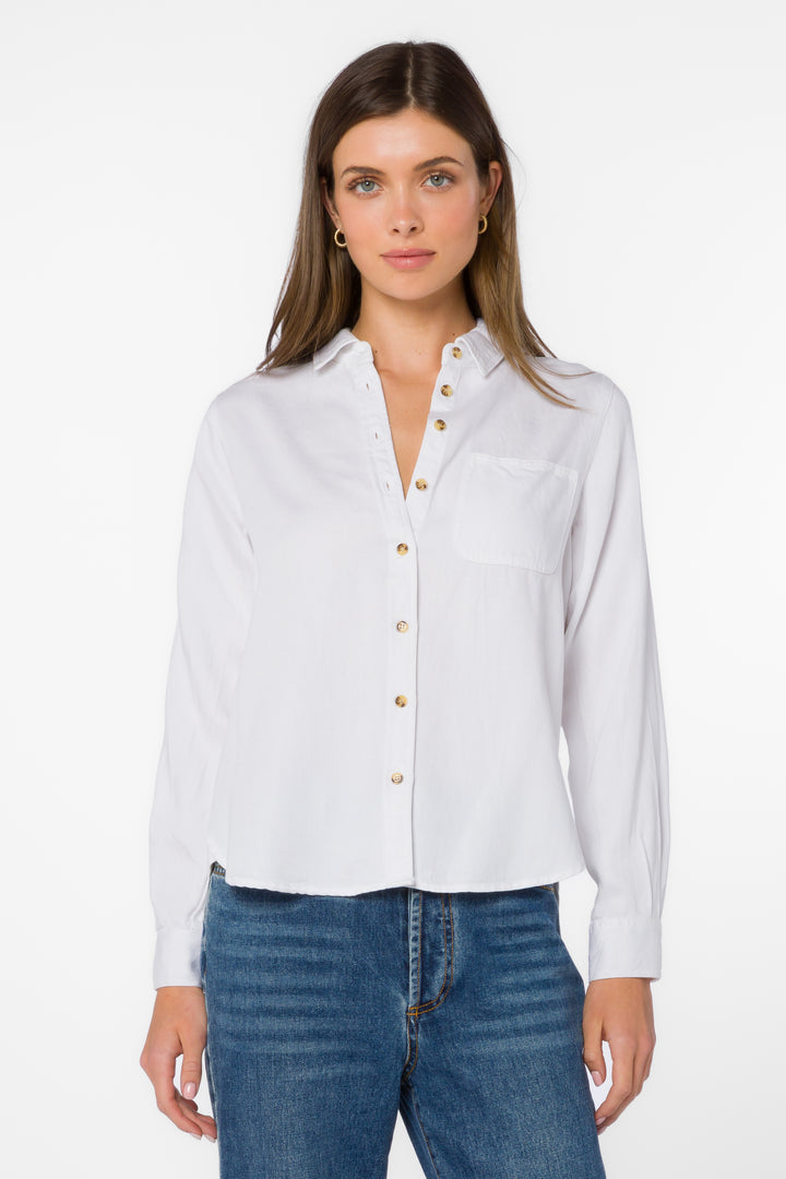 Bennett Optic White Shirt