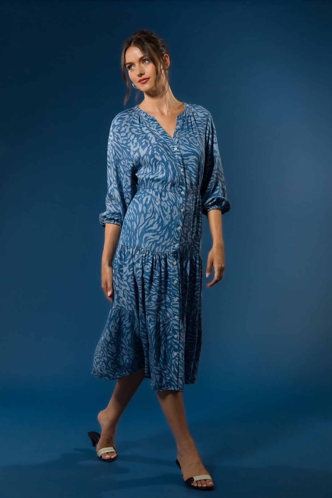 Bentlee Blue Skin Dress