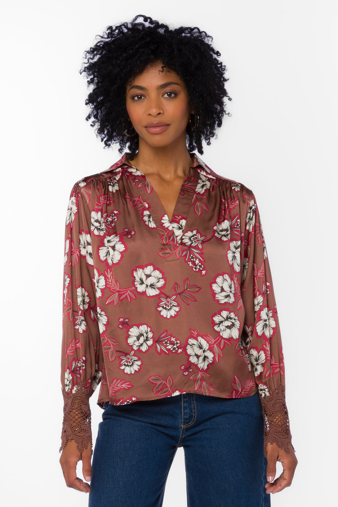 Beretta Mulch Garden Blouse - Tops - Velvet Heart Clothing