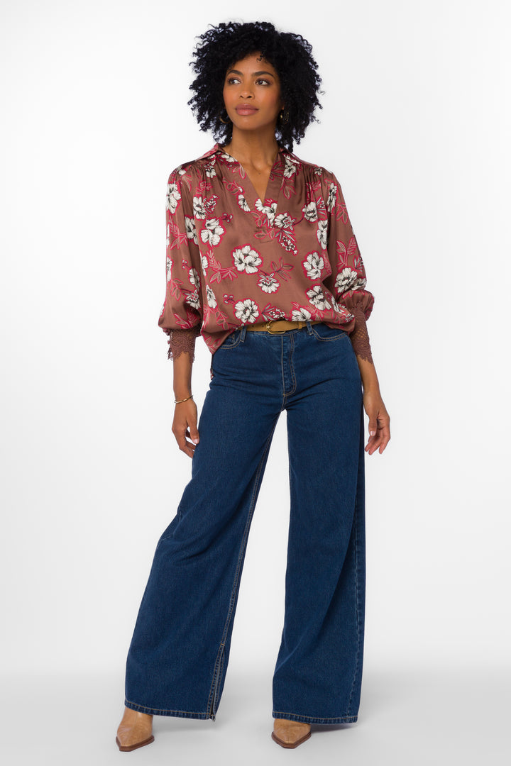 Beretta Mulch Garden Blouse - Tops - Velvet Heart Clothing