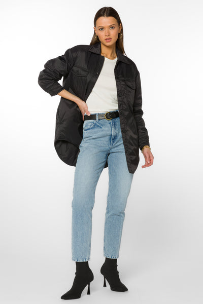 Bernice Black Jacket - Jackets & Outerwear - Velvet Heart Clothing