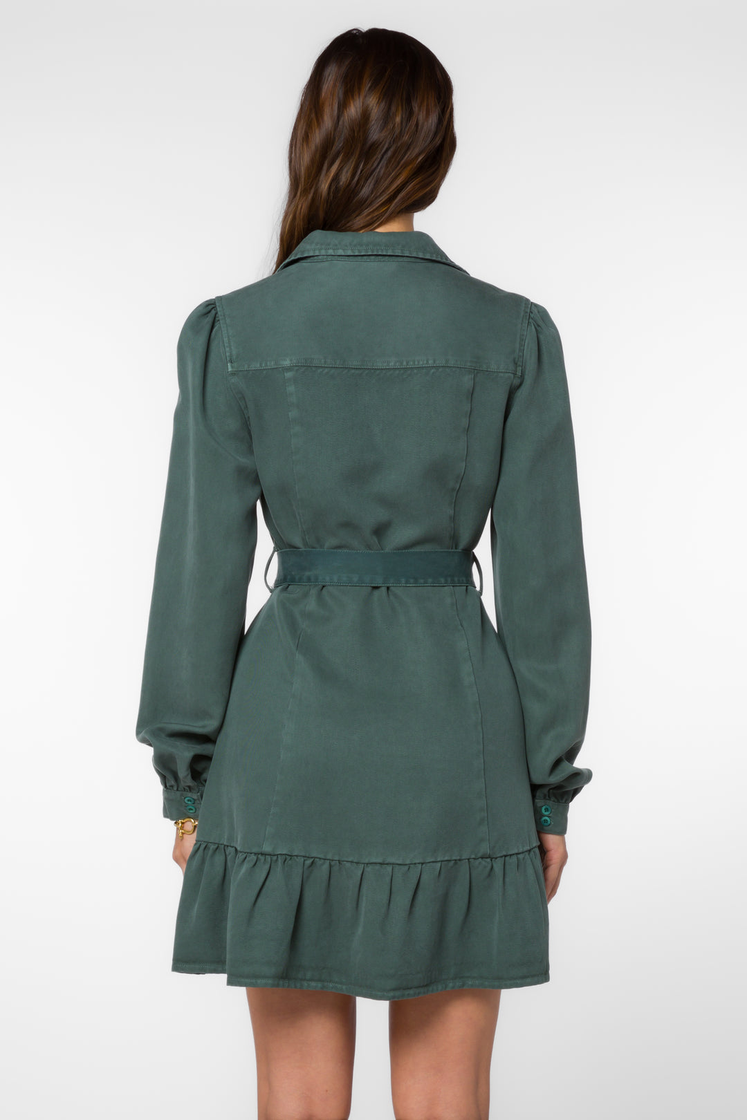 Bethenny Dark Green Dress - Dresses - Velvet Heart Clothing