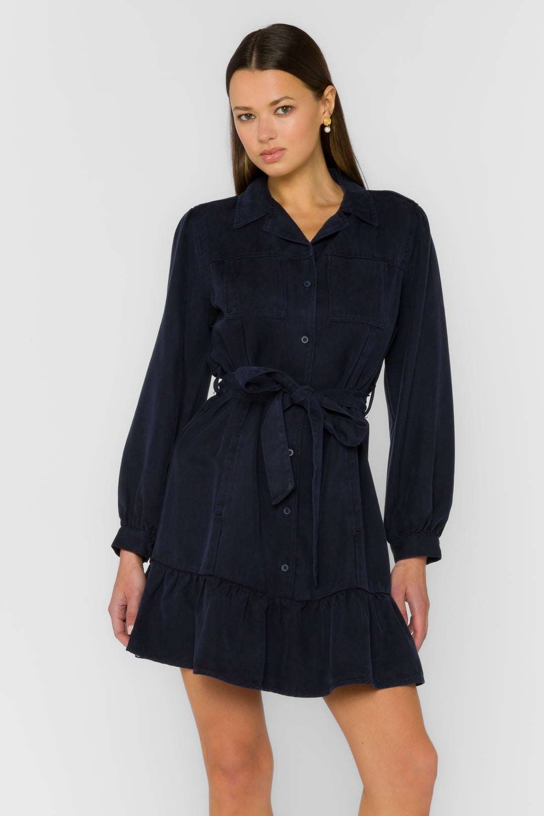 Bethenny Navy Dress - Dresses - Velvet Heart Clothing