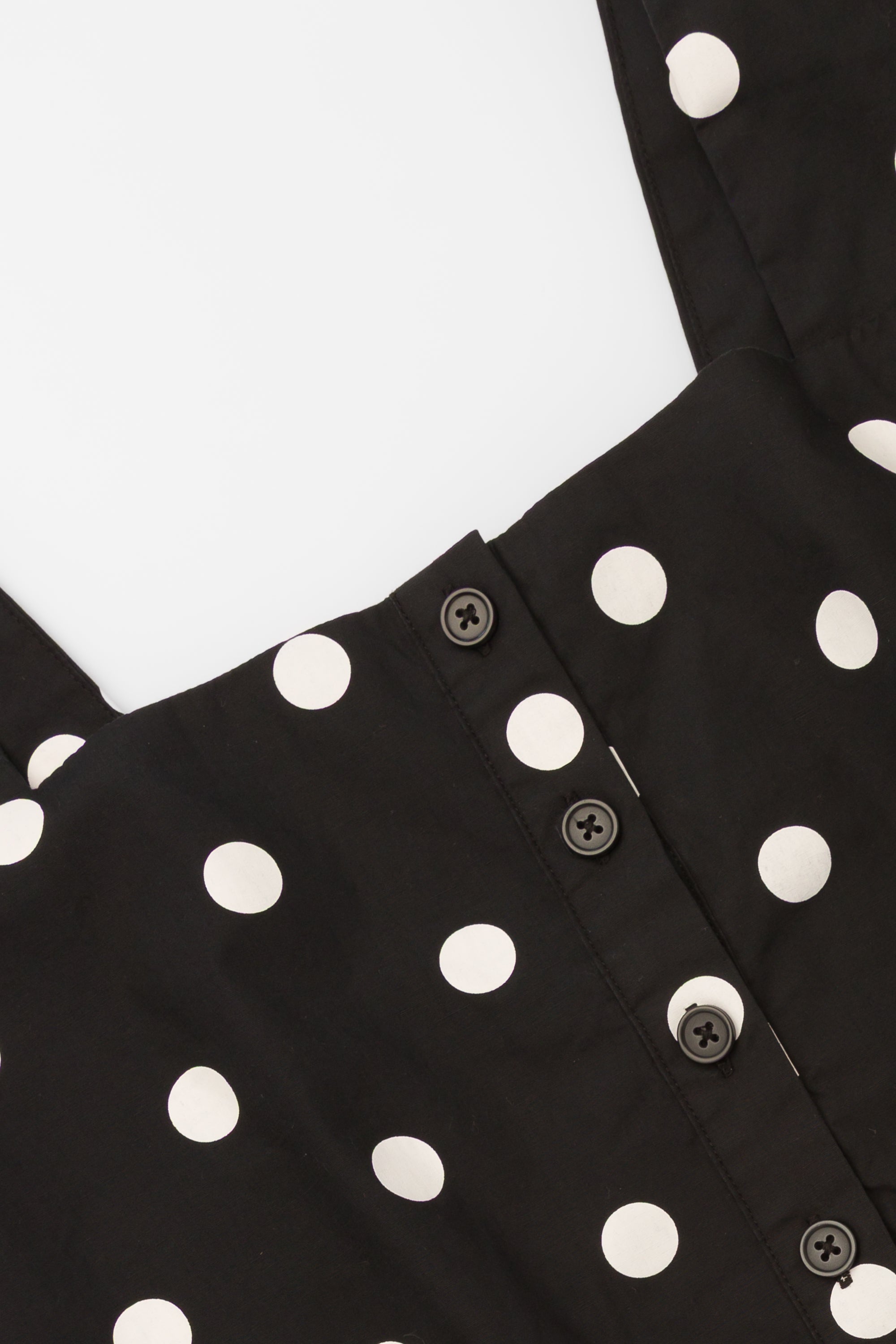 Bethie Black Dotted Top – Velvet Heart Clothing