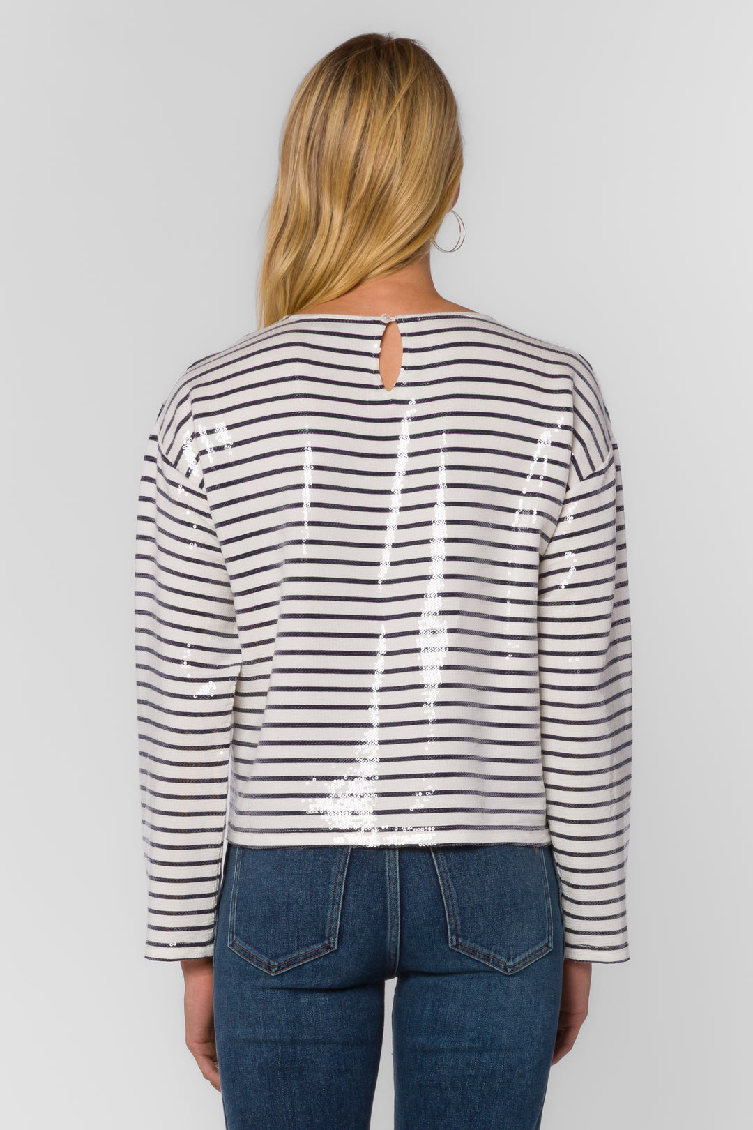 Biata Breton Stripe Top - Tops - Velvet Heart Clothing