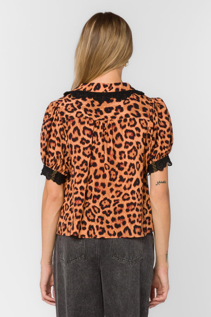 Braelynn Leopard Top - Tops - Velvet Heart Clothing